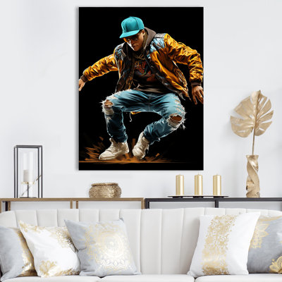 Urban Rhythms Breakdance Evolution I - art mural de danse