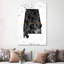 Alabama noir et or blanc - reproduction d'art sur toile tendue-56422505-56363473