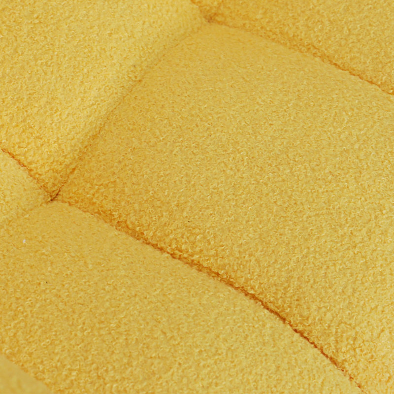 Chaise berçante, Peluche jaune