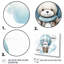 «Nursery Bear Cub Children Dreams I», reproduction sur toile-686323983-686323973
