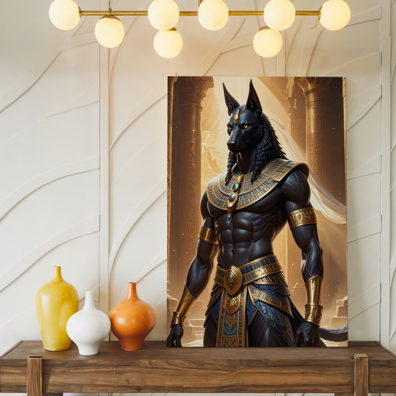 «Wall Art Canvas Voici la description du produit et optimisation du Seo pour votre Anubis Warrior», H 20 po x l 20 po