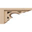 Bois de cèdre brut Sheridan Corbeau Timhane, brun clair apprêté-88291924