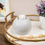 Porte-bougie de Noël en céramique tricoté-240976637-240976636