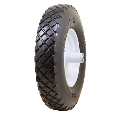 16" Knobby Flat Free Wheelbarrow Tire