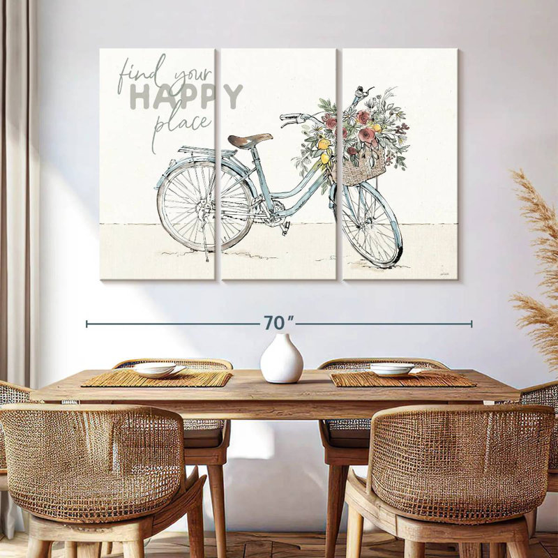 Tergel Farmhouse Flea Market VI, 42" H x 65" W