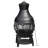 45" Cast Iron Smokeless Chiminea with Mesh Screen, Sliding Door & Rain Cap
