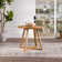 Dolci Wooden Patio Dining Table
