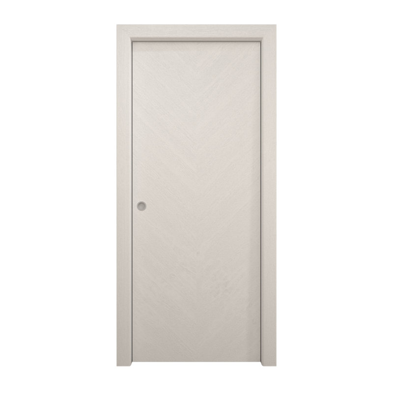 Porte coulissante à poche | Ego 5005 | Ensemble de quincaillerie de rail | Portes intérieures modernes en bois massif pour chambre à coucher