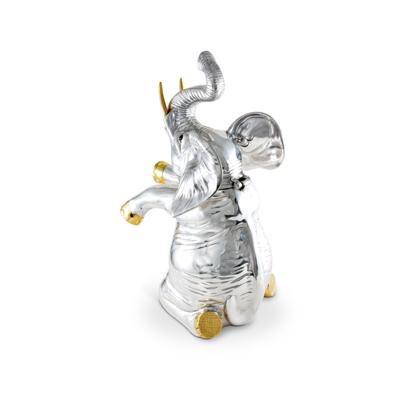 Elephant Aluminum Ice Bucket