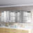 92''W X 32" H Recessed Or Surface Wall Mount Bathroom Mirror Medicine Cabinet With Adjustable Glass Shelves-547216704