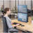 Fellowes Platinum Series Dual Stacking Monitor Arm