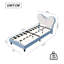 Upholstered Faux Leather Bed-268316385-268316386