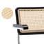 Chaise de bureau pivotante en similicuir Ayris-2021555489
