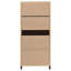 Armoire d'appoint 2 tiroirs Nestor