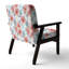 Chaise rembourrée Coastal Hibiscus Breeze-2085301130