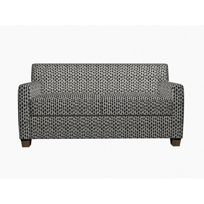Tissu rayé en mélange de coton, Noir