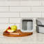 4.4 Cup Glass Food Container Square Shape W/ Lid-1771955906