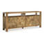 Buffet Hugh, armoire de boucher, brun naturel, 68 pouces