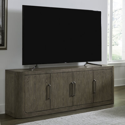 82 Inch TV Console w/ Adjustable Shelves