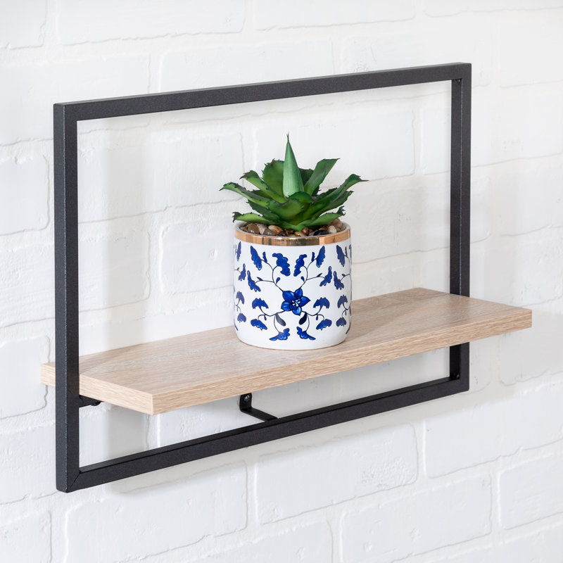 Shellenbarger Accent Shelf, 11.2" H x 17.7" W x 4.9" D