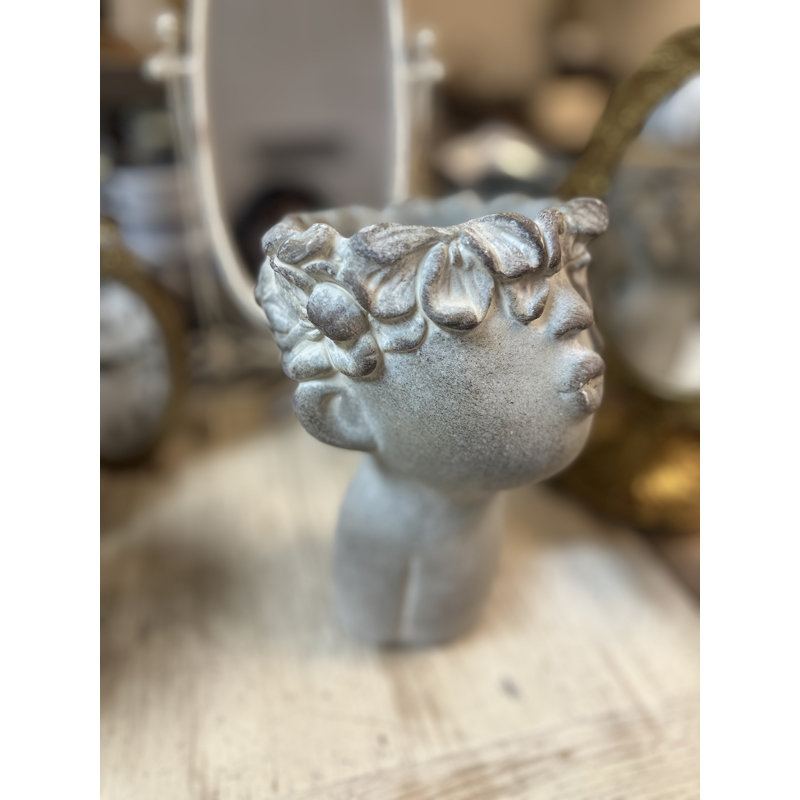 Pot à fleurs Kyum, H 6,5 po x l 4,25 po x P 4,25 po