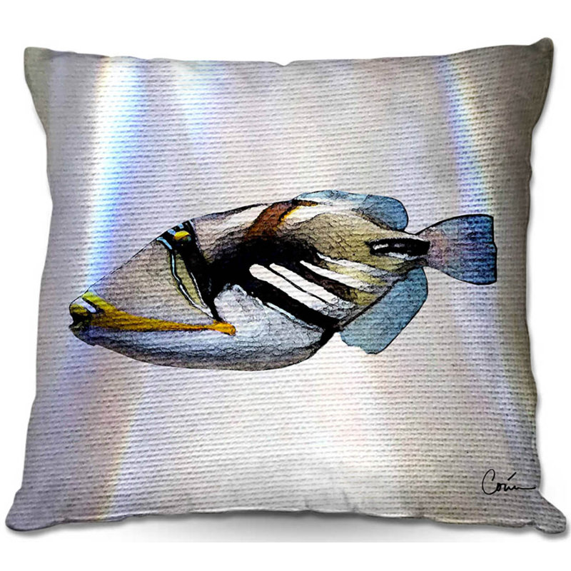 Coussin de poisson de canapé à déclenchement de canapé, 20 po x 20 po