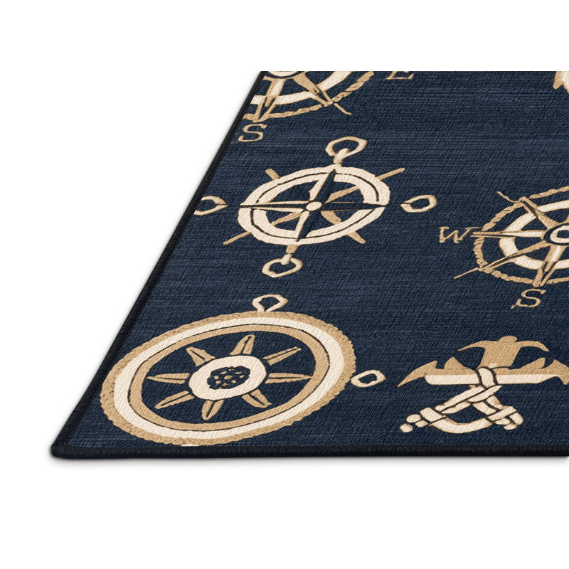 Tapis nautique lavable, Rond 6 pi
