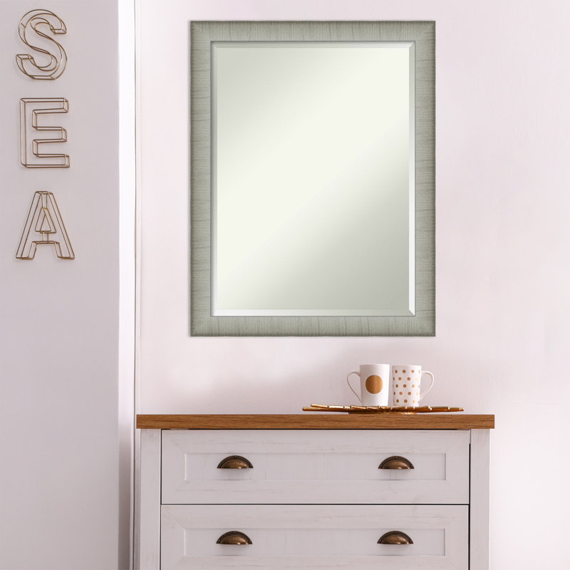 Jonnie Wall Mirror, Nickel, 27" x 21"