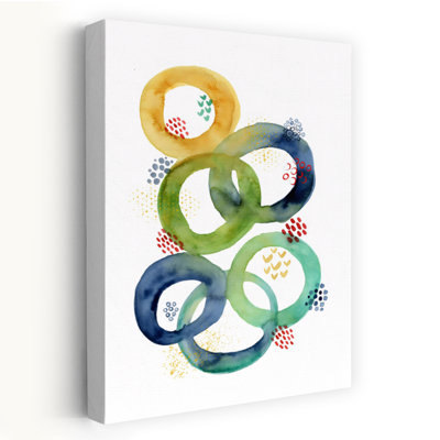 Connected Abstract Contemporary Elegant Wall Art