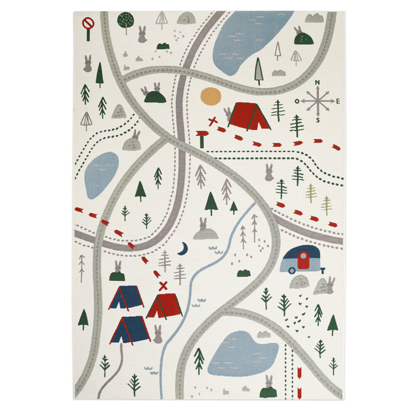 Amoret 123cm X 180cm Indoor / Outdoor Area Rug