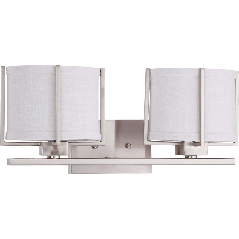 Éclairage pour meuble-lavabo 2 lumières Nowlin