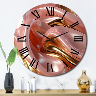 Metal Wall Clock
