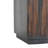 Solid Wood Milan Bedside,Brown,2-Doors,1-Drawers-1823286604