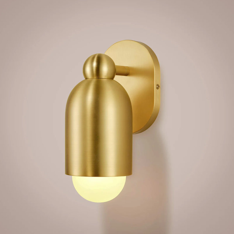 JENSEN Single Wall Sconce, Brass