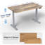 Bureau électrique à moteur simple VIVO avec contrôleur de mémoire à bouton-poussoir-129479291-129479306
