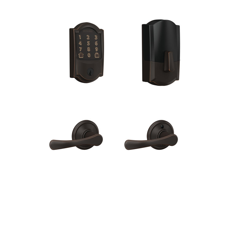 Encode Single Cylinder Smart Deadbolt, Bronze, Yes