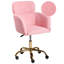 Beliani ALENA Boucle Office Chair