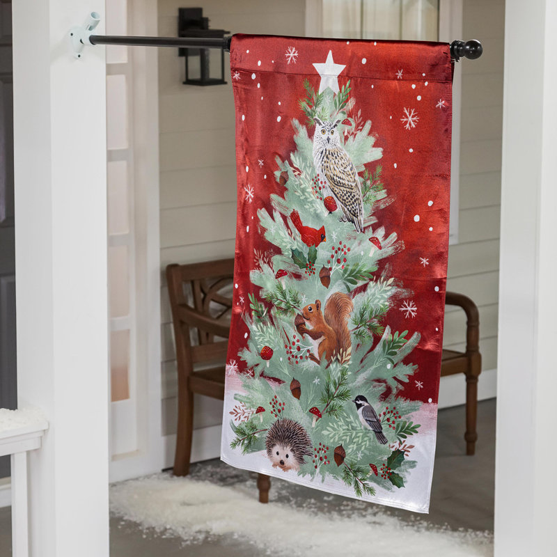 Drapeau de maison Woodland