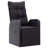 Garden Dining Set Black
