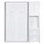 Lit escamotable mural simple avec bibliothèque, armoire supérieure, bureau extensible et rangement latéral, parfait pour les petits espaces-393866945