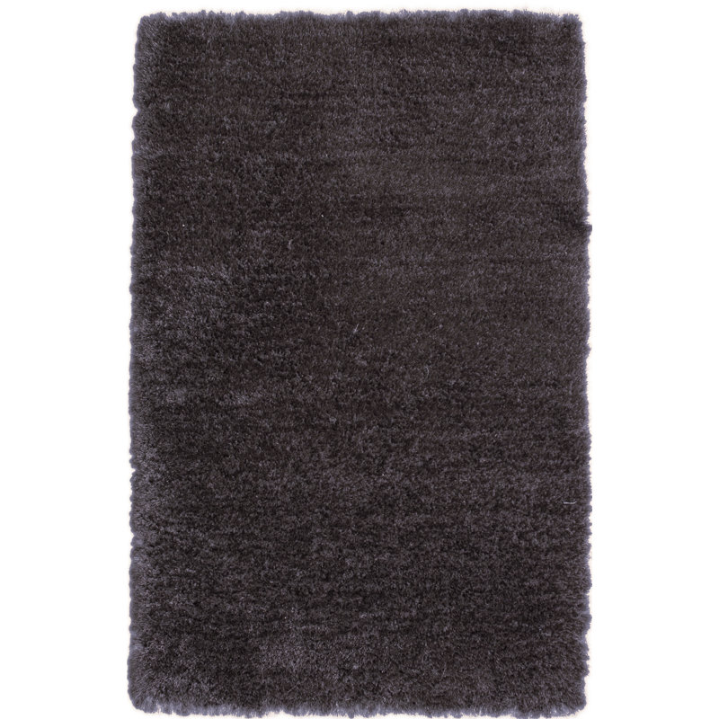Tapis gris moelleux Funky, Rectangle 3 pi x 5 pi