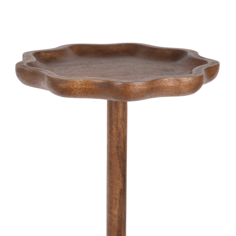 Table ronde Alezar, Walnut Brown