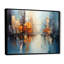 Gray Gray Abstract Reflections Bold - reproduction sur toile-731003405-731791630