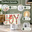 Un motif de nœud papillon de Noël donne à cette veilleuse murale d'intérieur une allure festive ; elle est alimentée par une ampoule DEL C7 de 120 V 60 Hz pour la maison, le bureau, la chambre ou la salle de bain, à offrir ou à décorer.