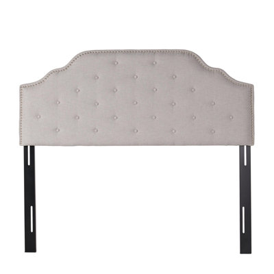 Brooke-Elise Upholstered Metal Panel Headboard