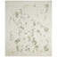 Hand Knotted Wool Abstract Area Rug in White/Green/Cream-279685746