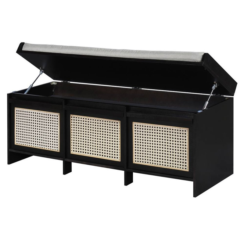 Shoe Bench (Black), Black, Noir