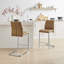 Loren Upholstered Counter Stool with Metal Frame-1591284232