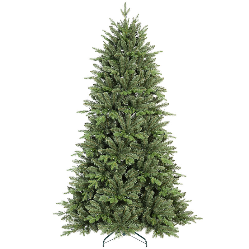 Arbre de 7 pi avec 340 lumières multicolores, 2126 branches réalistes, 50 fonctions d'éclairage pour la décoration festive