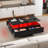 Rectangular LED Coffee Table with 4 Drawers-631734492